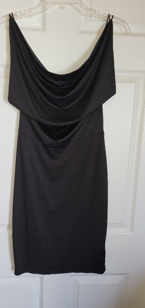 Sexy women's backless mini dress
